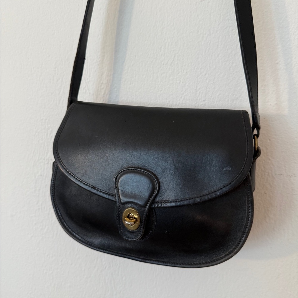 Vintage Coach Prairie Bag in Black